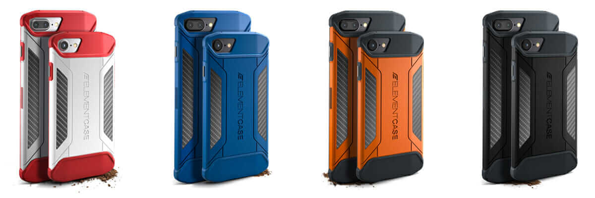 CFX cases, in 4 different colors