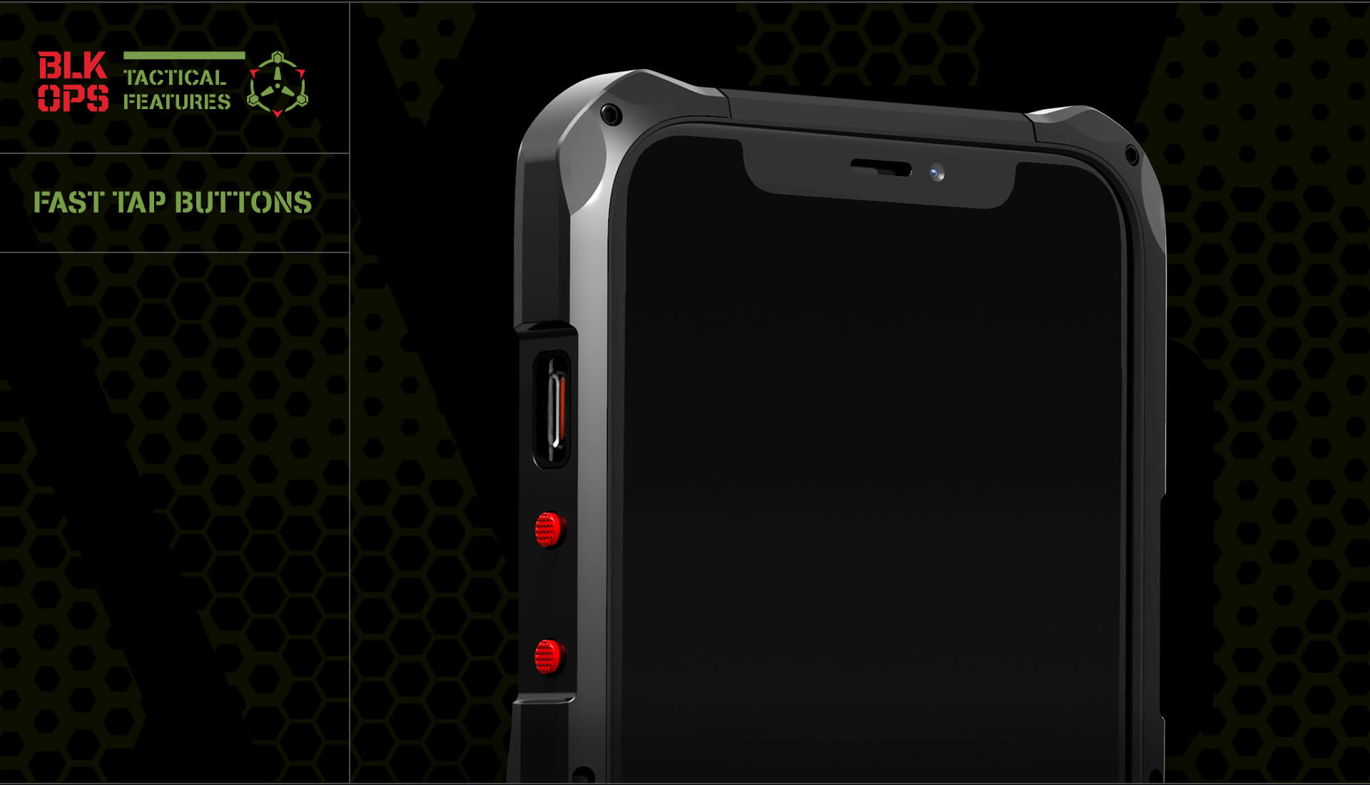 Element Case - Black Ops for iPhone 12/12 Pro - Black