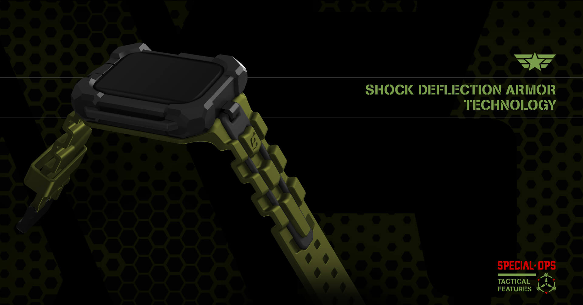 Shock Deflection Armor Technology