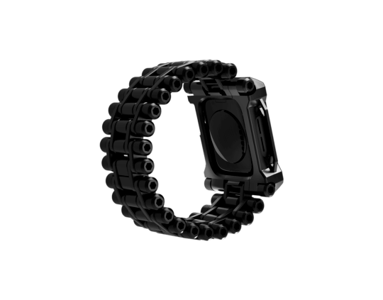 Tyson Tactical x EC Black Ops Apple Watchband & Case (Fits Series 7) Back Right