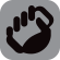 Top, bottom, and sides feature ergonomic design for a more comfortable and secure grasp. Suregrip icon
