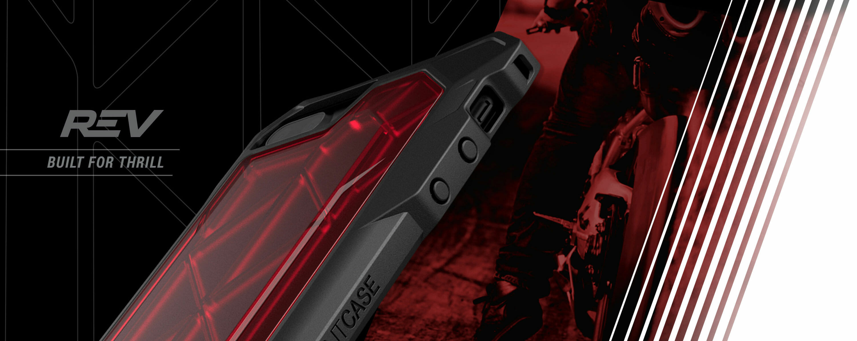 REV Design Revolution that reverberates with your lifestyle REV Built for Thrill Banner